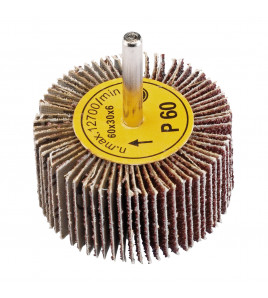 Abrasive Flap Wheel, 60 x 30mm, 60 Grit