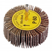 Abrasive Flap Wheel, 80 x 30mm, 60 Grit