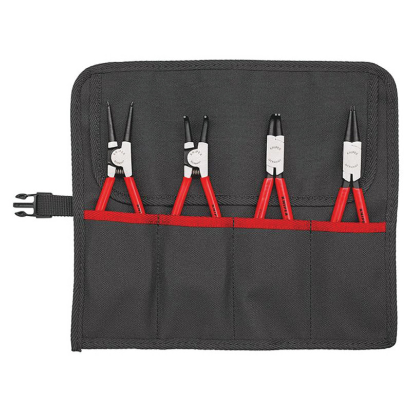 KNIPEX 00 19 56 Circlip Pliers Set, 4 Piece