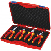 KNIPEX 00 20 15 RED Electric Set 1 Tool Box
