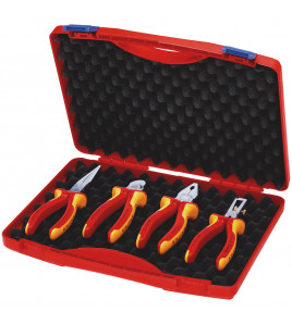 KNIPEX 00 20 15 RED Electric Set 1 Tool Box
