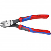 KNIPEX 74 22 200 High Leverage Diagonal Cutter, 200mm