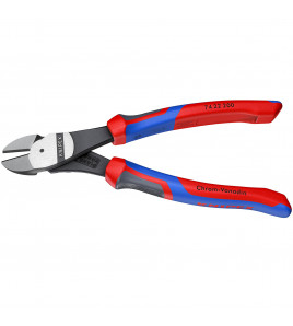 KNIPEX 74 22 200 High Leverage Diagonal Cutter, 200mm
