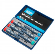 Draper Expert Soft Grip Precision Screwdriver Set (6 Piece)