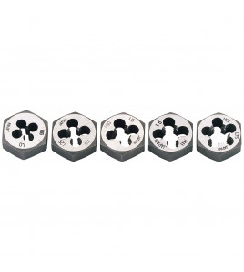 Metric Hexagon Die Nut Set (5 Piece)
