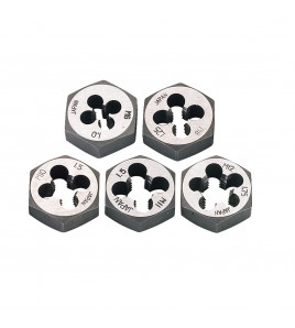 Metric Hexagon Die Nut Set (5 Piece)