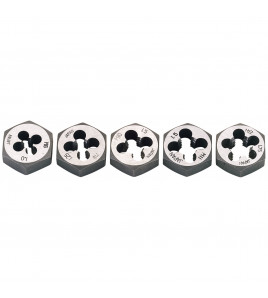Metric Hexagon Die Nut Set (5 Piece)
