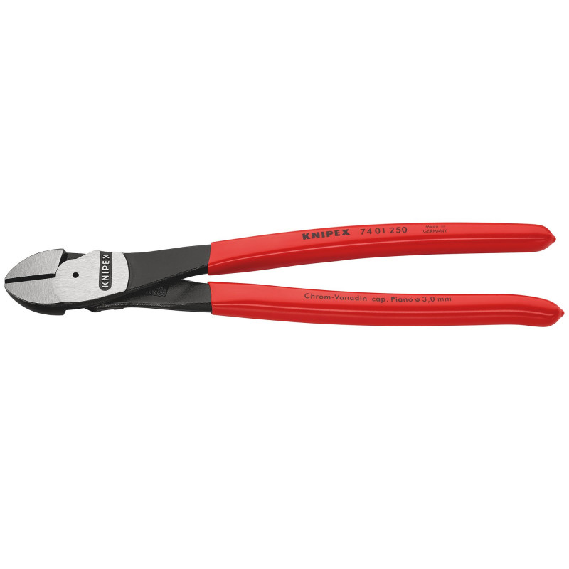 KNIPEX 74 01 250 SBE High Leverage Diagonal Cutter, 250mm