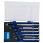 Precision Screwdriver Set, 6 x Plain Slot (6 Piece)