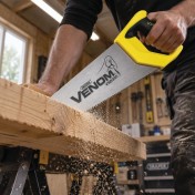 Draper Venom® Second Fix Double Ground Tool Box Saw, 350mm, 11tpi/12ppi