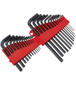 Draper Redline® Metric/Imperial Hexagon Key Set (25 Piece)