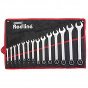 Draper Redline® Metric Combination Spanner Set (14 Piece)