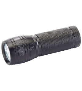 LED Aluminium Hand Torch, 5W, 45 Lumens, 3 x AAA Batteries Required