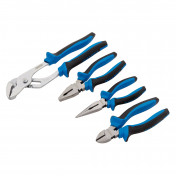 Soft Grip Pliers Set (4 Piece)