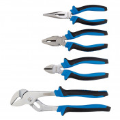 Soft Grip Pliers Set (4 Piece)