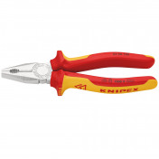 KNIPEX 03 06 180 SBE Fully Insulated Combination Pliers, 180mm