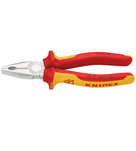 KNIPEX 03 06 180 VDE Combination Pliers, 180mm