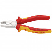 KNIPEX 03 06 180 SBE Fully Insulated Combination Pliers, 180mm