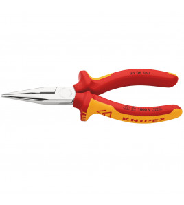 KNIPEX 25 06 160 SBE Snipe Nose Side Cutting Pliers, 160mm