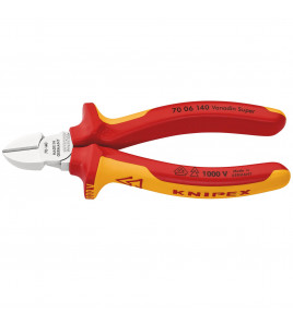 KNIPEX 70 06 140 SBE VDE Diagonal Cutter, 140mm