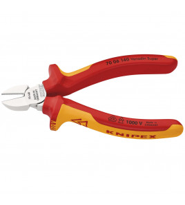 KNIPEX 70 06 140 SBE VDE Diagonal Cutter, 140mm