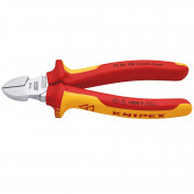 KNIPEX 70 06 160 VDE Diagonal Cutter,160mm
