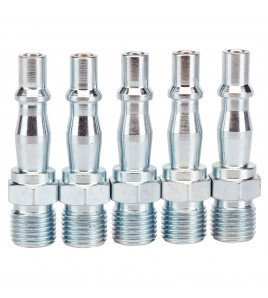 1/4 BSP Male Coupling Screw Adaptors (Pack of 5)