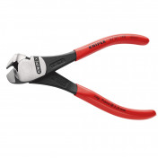 KNIPEX 67 01 160 SBE High Leverage End Cutting Nippers, 160mm