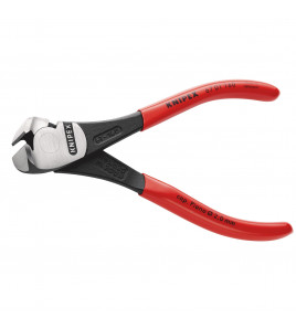 KNIPEX 67 01 160 SBE High Leverage End Cutting Nippers, 160mm