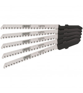 Draper Expert DT101AO Jigsaw Blade Set, 83mm (5 Piece)