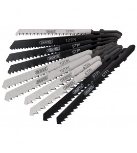 Assorted HCS Jigsaw Blade Set (10 Piece)