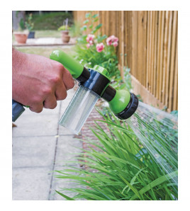 8 Pattern Spray Gun with 100ml Reservoir