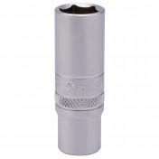 6 Point Deep Socket, 1/4 Sq. Dr., 12mm