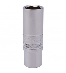 Draper Expert 6 Point Deep Socket, 1/4 Sq. Dr., 12mm