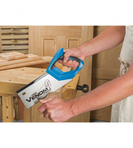 Draper Venom® Double Ground Tenon Saw, 250mm, 11tpi/12ppi