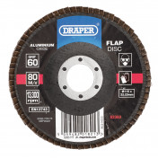 Aluminium Oxide Flap Disc, 115 x 22.23mm, 60 Grit