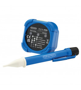 230V Socket and Voltage Tester Set, 200-600V, 3A