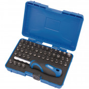 Security Screwdriver Bit and Driver Set (45 Piece)