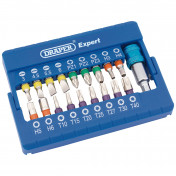 Coloured Screwdriver Bit Set (19 Piece)