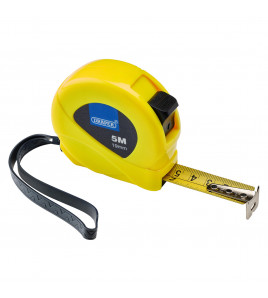 Measuring Tapes, 5m/16ft x 19mm, 3 Colours (Dispenser of 12)