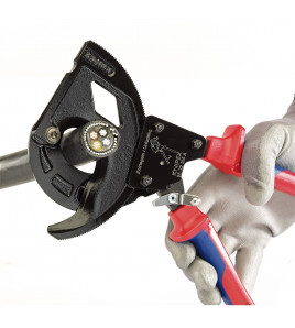 KNIPEX 95 32 315A Cable Cutter, Ratchet Action for SWA Cable, 315mm