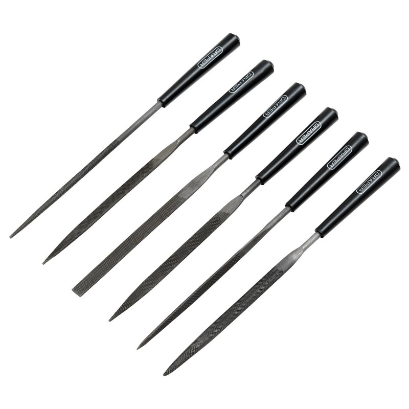 Needle File Set, 140mm (6 Piece)