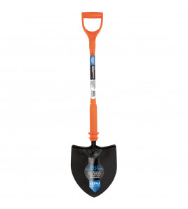 Draper Expert Fully Insulated Contractors Round Mouth Shovel