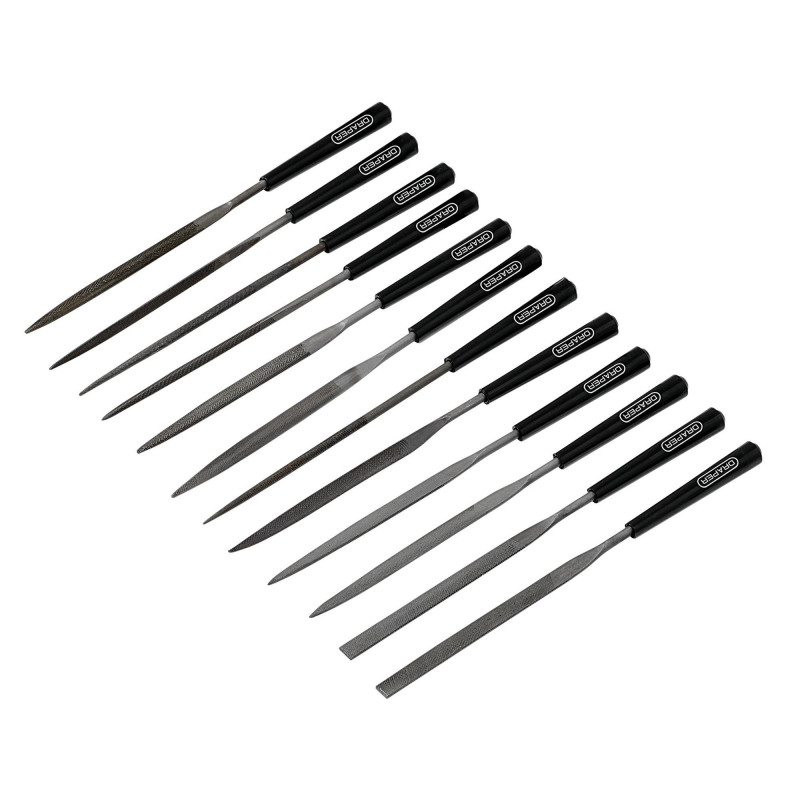 Needle File Set, 140mm (12 Piece)