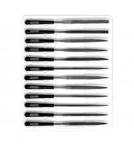 Needle File Set, 140mm (12 Piece)