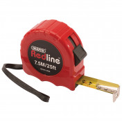 Draper Redline® Metric/Imperial Measuring Tape, 7.5m/25ft - Discontinued