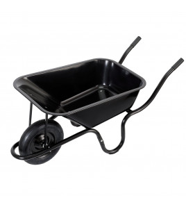 Metal Tray Contractors Wheelbarrow, 85L