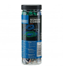 Assorted Bungee Cords (Pack of 8)