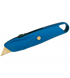 Retractable Trimming Knife, Blue