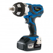 Draper Storm Force® 20V Impact Wrench, 1/2 Sq. Dr., 400Nm, 2 x 3.0Ah Batteries